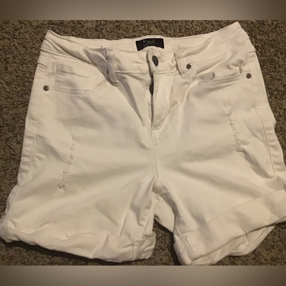White shorts